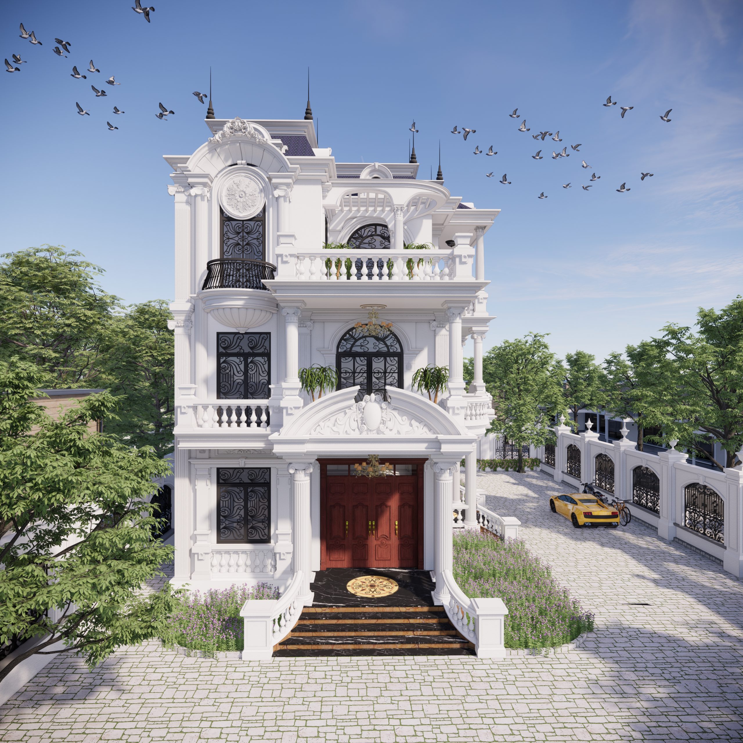 Thiết kế nhà phố hiện đại