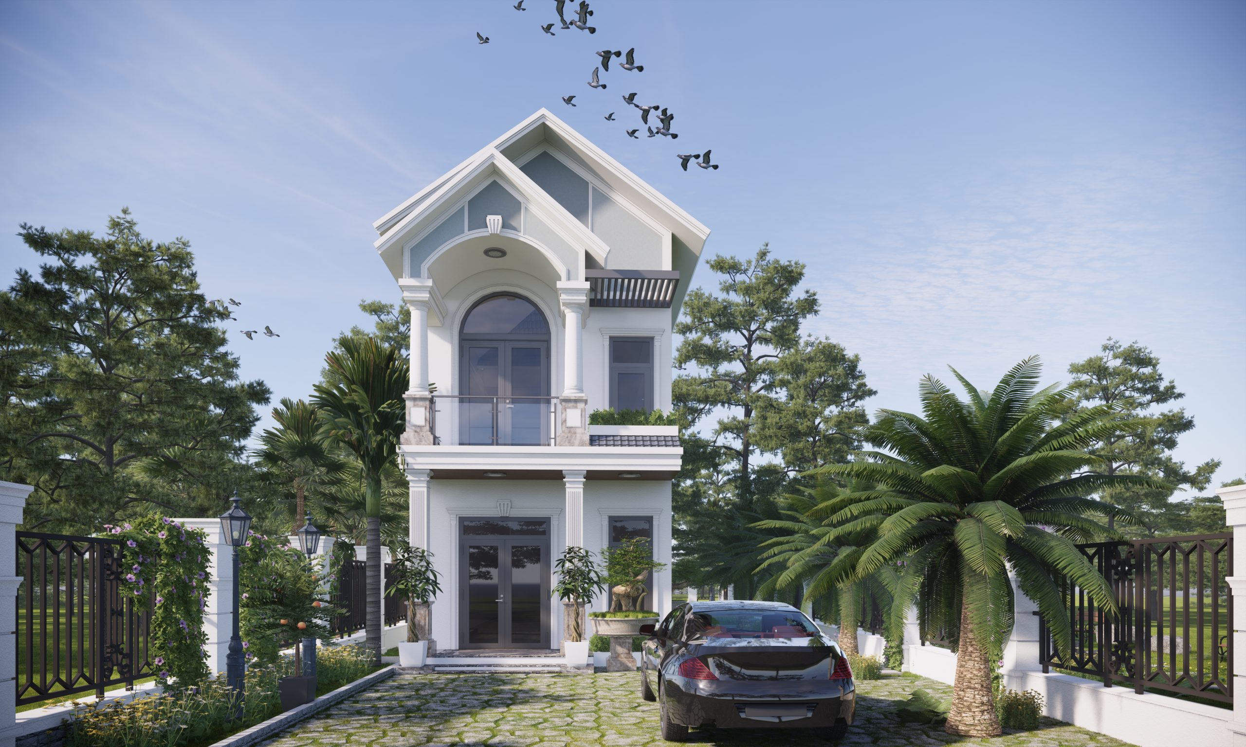 Thiết kế nhà phố hiện đại